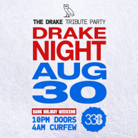 Drake Night - Iceman - Bank Holiday Weekend
