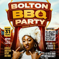 Bbq Party (2nd Edition) Live In Bolton - Mon 31st August 2026.