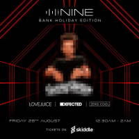 Friday's at NINE: August Bank Holiday Edition