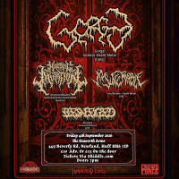 Gorge, Heretical mutation, Insufferable, Besieged 4th Sept