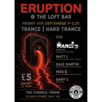 Eruption Trance & Hard Trance in the Loft Bar