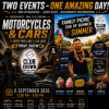 Two events one day Picnic and mini motorbike and cars show
