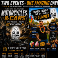 Two events one day Picnic and mini motorbike and cars show
