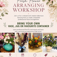 Fresh Flower Arranging Workshop