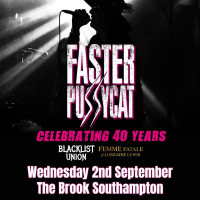 Faster Pussycat plus supports