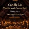 Candlelit new moon meditation &amp; sound healing ceremony