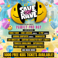 Save The Rave - Family Festival - Cornwall 13 September