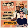 Stand Up Comedy with Jack Skipper, Dan Evans, &amp; Kazeem Jamal