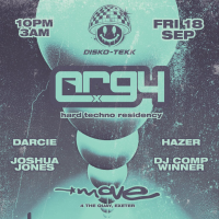 DISKO-TEKK | ARGY X + guests | | Move