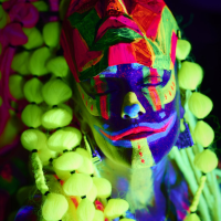 Neon Freshers Party. Glow Up! Dance! Get Painted!