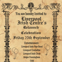 Liverpool Irish Centre: The Relaunch