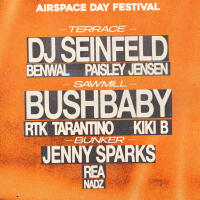 Airspace Day Festival: DJ Seinfeld, Bushbaby, Jenny Sparks