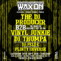 Wax On feat. DJ Producer, Vinyl Junkie &amp; Thumpa