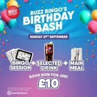 Buzz Birthday Bash 27/09