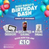 Buzz Birthday Bash 27/09 Edinburgh Meadowbank