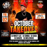 All Out Events October Takeover x Cuffin Season