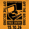 OFF THE RECORD - DJ Ben Worley