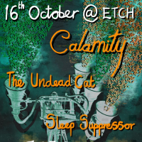 Calamity with The Undead Cat and Sleep Suppressor