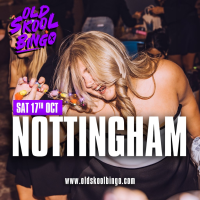 Old Skool Bingo Sat 17th October
