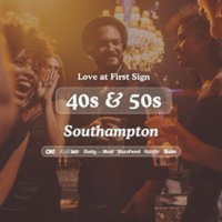 40s&50s Singles Night Soton| Love at First Sign