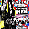 The Derellas, Coyote Men + Phobics - Live @ Billy's