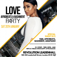 Love Afrobeats &amp; Bashment Party
