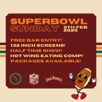 Superbowl Sunday @ Point Blank