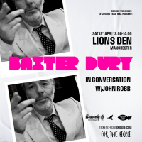 Baxter Dury in conversation with John Robb.