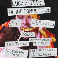 Lucky Teds 24" Pizza Eating Competition