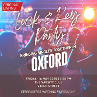 Spring Singles Lock &amp; Key Party - Oxford | Ages 30-45