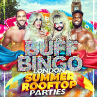 Buff Bingo Rooftop Summer Terrace Bottomless Drag Brunch